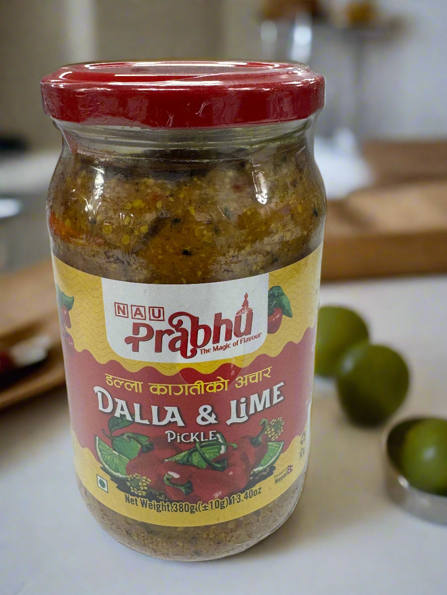 Prabhu Dalla & lime pickle